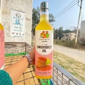 Wood pressed Groundnut oil