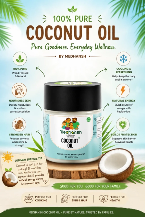 Vedic Medhansh coconut oil